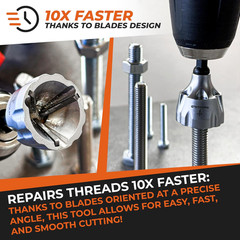 Deburring External Chamfer Tool with Tungsten Carbide Blade – Deburr