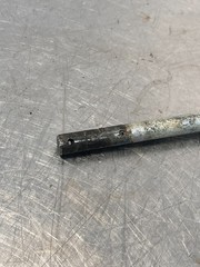 1980 International IH 484 Tractor Throttle Lever & Hardware