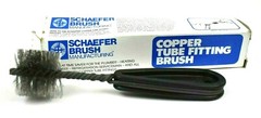 Schaefer Brush Mfg #00950-0 1-1/4″ ID Stainless Steel Copper Tube Fitting Brush