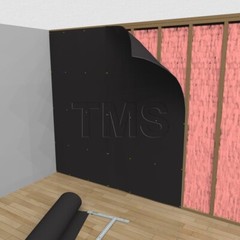 Mass Loaded Vinyl Soundproofing 4′ X 25′ (100sf) 1 Lb MLV – Made in USA