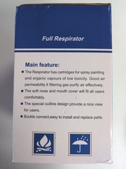 Full Face Respirator with 60926 Filters