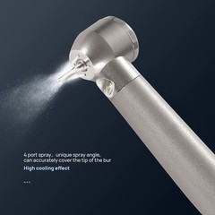 Dental Fiber Optic High Speed Turbine Handpiece 2/4H LED E-generator