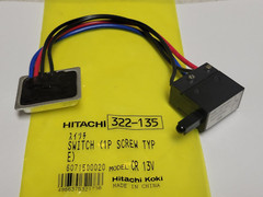 Hitachi 322135 SWITCH OEM 322 135 (1P SCREW TYPE) CR13V – NOS