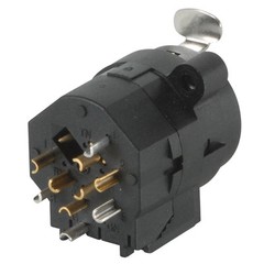 Neutrik NCJ9FI-S Combo XLR/1/4″ Stereo Jack Switching