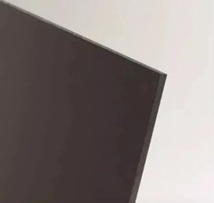 High Density Polyethylene Black Plastic Sheet 1/4″ Thick x 48″ L X 12″ W HDPE