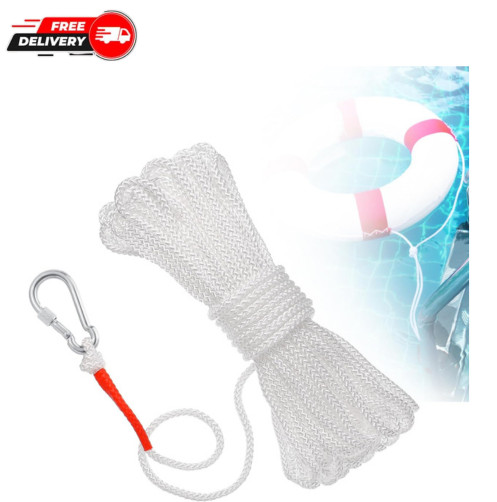 49.2FT Floating Safety Rope for Kayak Inflatable Boat Swimming Rescue