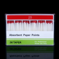 Dental Endo Cotton Fiber Absorbent Paper Points PP0.04 /0.06 15-40# 25# 30# 35#