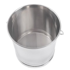 Stainless Steel Milk Pail Bucket with Lid Handle 8.5 Qt Milk Pail Stainless