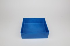 16 6″x6″x2″ Blue Plastic Boxes Organizer Toolbox Dividers fit Lista Vidmar
