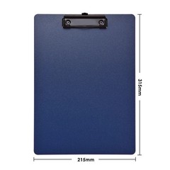 A4 Clipboard Folder with Storage Writing Pad Memo Organizer School Office