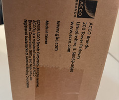 2 Rolls GBC Nap Lam Laminating Roll Film 300004 Nap-Lam 1.5mil 25” x 500’