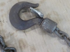 CM Columbus Mckinnon 640 Series USA Manual Lever Chain Hoist 3/4 ton
