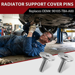 14PCS Engine Splash Shield/Skid Plate Screws, Bolts & Clips for Honda Accord 201