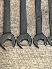 Wright Tools Wright Grip Combination Wrench Set-Black Finish-New Old Stock