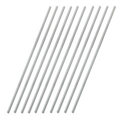 Litoexpe 10 Pack Fully Threaded Rod M3 x 150mm, 304 Stainless M3*150, Silver