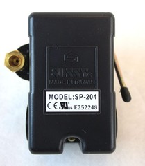 Heavy Duty Air Pressure Switch Sunny L4, 4 port, 95-125 PSI, 25 Amp, Auto/Off…