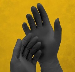 Dark Light 9 Mil Nitrile Powder Free Exam Gloves