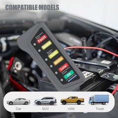 12V Car Battery Alternator Tester Automotive Battery Analyzer Car Load Tester