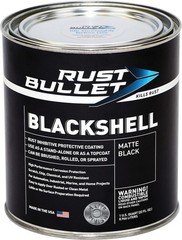 Rust Bullet Blackshell – Gloss Black – 1 Quart – Corrosion Preventive