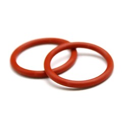 1mm Cross Section O Rings VMQ Silicone Food Grade 3mm-44mm ID (+200℃ / -35℃)