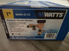 WATTS 1″ 800M4QT-1″ Anti-Siphon Backflow Preventer FNPT x FNPT For Water Media