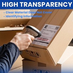 36 Rolls Clear Packing Tape with Dispenser Gun 2.7 Mil 1.88 Inch x 60 Yards