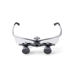 Dental Surgical 5W Medical 3.5X Ergo Binocular Loupes Flip-Up Glass Adjustable