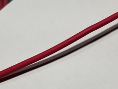 Carol C1321 #18awg 65×36 Tinned Copper EPDM Rubber Test Lead Wire 5000V Red/20ft
