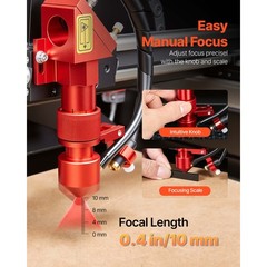 Uimoso 45W CO2 Laser Engraving Machine with 12 x 8 in Work Area