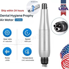 Pieza de mano alta velocidad de fibra óptica LED dental estilo NSK 4 agujeros