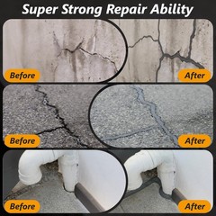 Concrete Crack Filler,5 LB High Elasticity Cement Crack Filler,Self-Leveling Qui