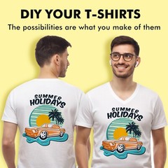 40 Sheets A-SUB Inkjet Iron-On Heat Transfer Paper DARK + LIGHT Fabric T-shirts