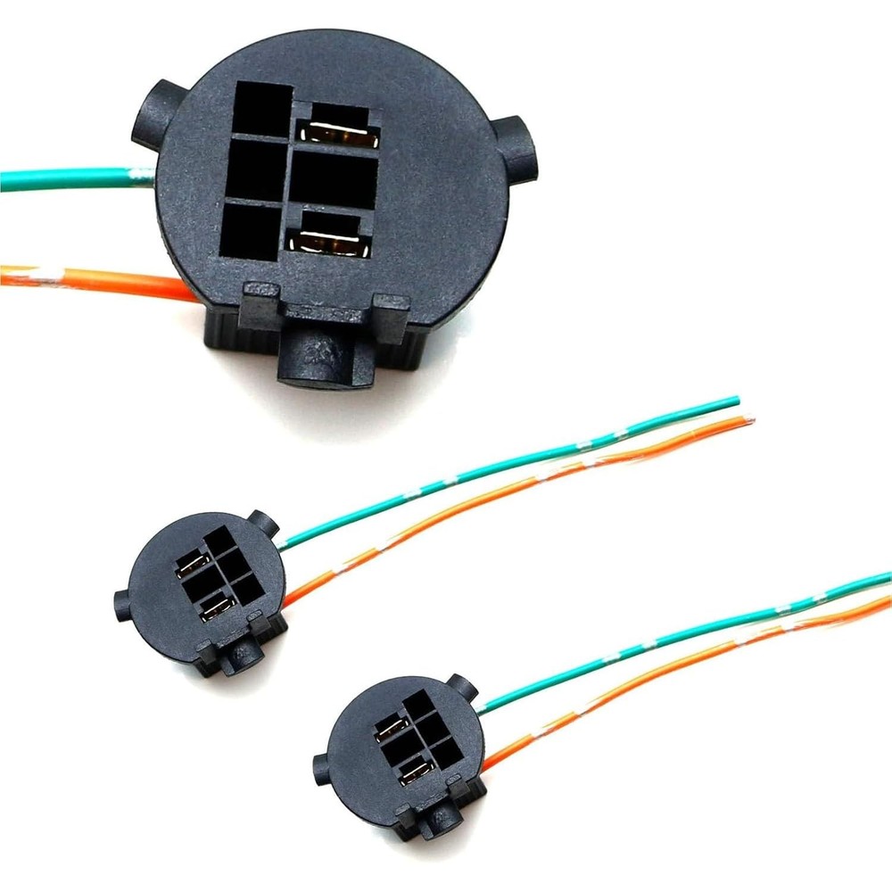 TOPKU One Pair OE-Spec H7 Bulb Socket Retainer Holder Adapters Compatible with H