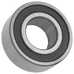 Caltric 5206-2RS Double Row Ball Sealed Bearing 30×62.2×23.8