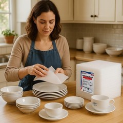 100 Foam Wrap Cushioning Sheets 12x12x1/16 packing materials for fragile items