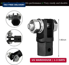 Scissor Jack Adapter, Scissor Jack Drill Adapter for 1/2″ Drive Impact Wrench or
