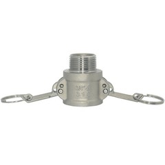 3/4″ 0.75 in Type B Camlock Female to Male NPT Stainless Steel 304 Pipe Fitting
