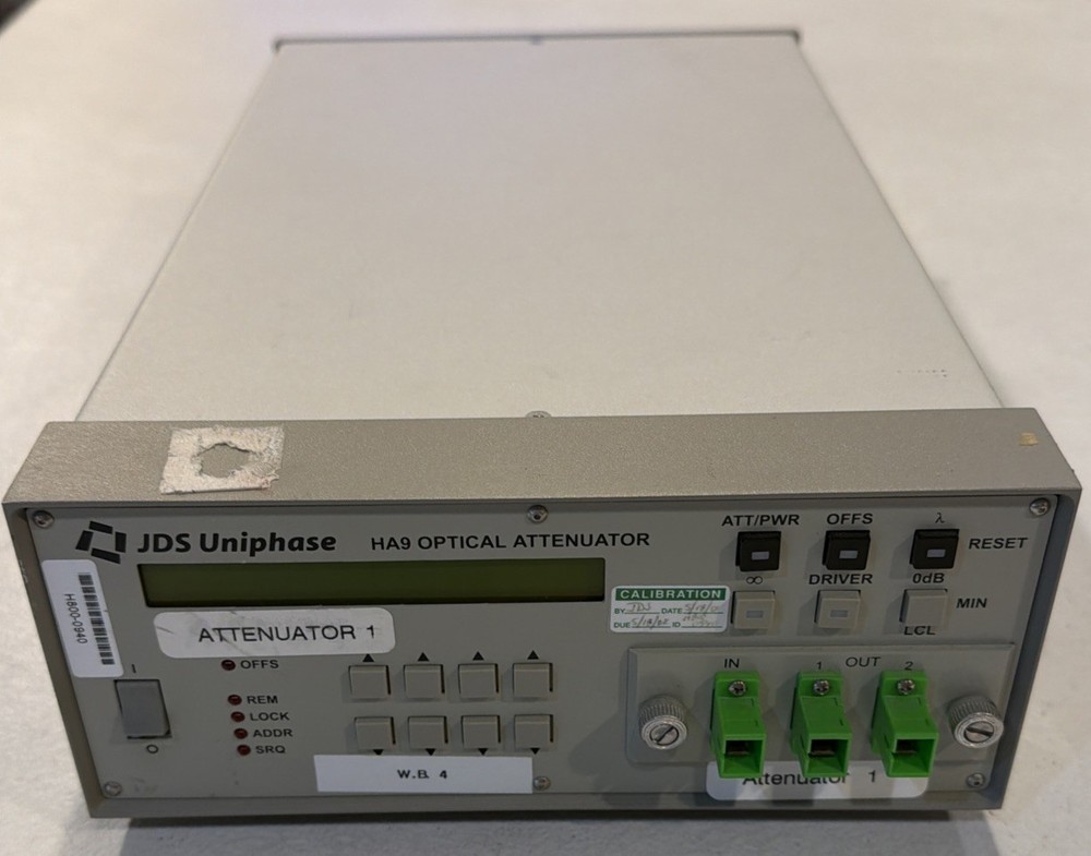 JDS Uniphase HA97E+18KSU1 HA9 Optical Programmable Attenuator
