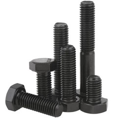 M12 x 1.25 Fine Thread Hex Bolts Grade 8.8 Alloy Steel Hex Head Screws DIN 933