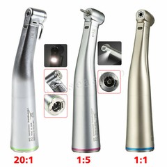 Dental 1:5/ 1:4.2/ 20:1/ 1:1 LED Fiber Optic Contra Angle fit NSK Electric uk