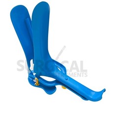 LLETZ LEEP Graves Vaginal Speculum Gynecology Surgical Large Blue Coated German