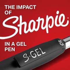 Sharpie S-Gel Gel Pens Bold Point 1.0Mm Blue Ink Pen 12 Count Roller Ball Pen