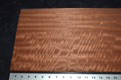 Mahogany Raw Wood Veneer Sheet 11 x 38 inches 1/42nd BLEMISHED 4669-79