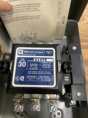A134C Telemecanique 4-pole, 30 amp, Contactor New