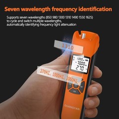 Optical Fiber Power Meter -50~+26 dbm Digital Display Optic Cable Tester Tool