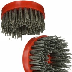 5″ Antiquing Silicon Carbide Brush Grit 24-500 for granite stone marble masonry