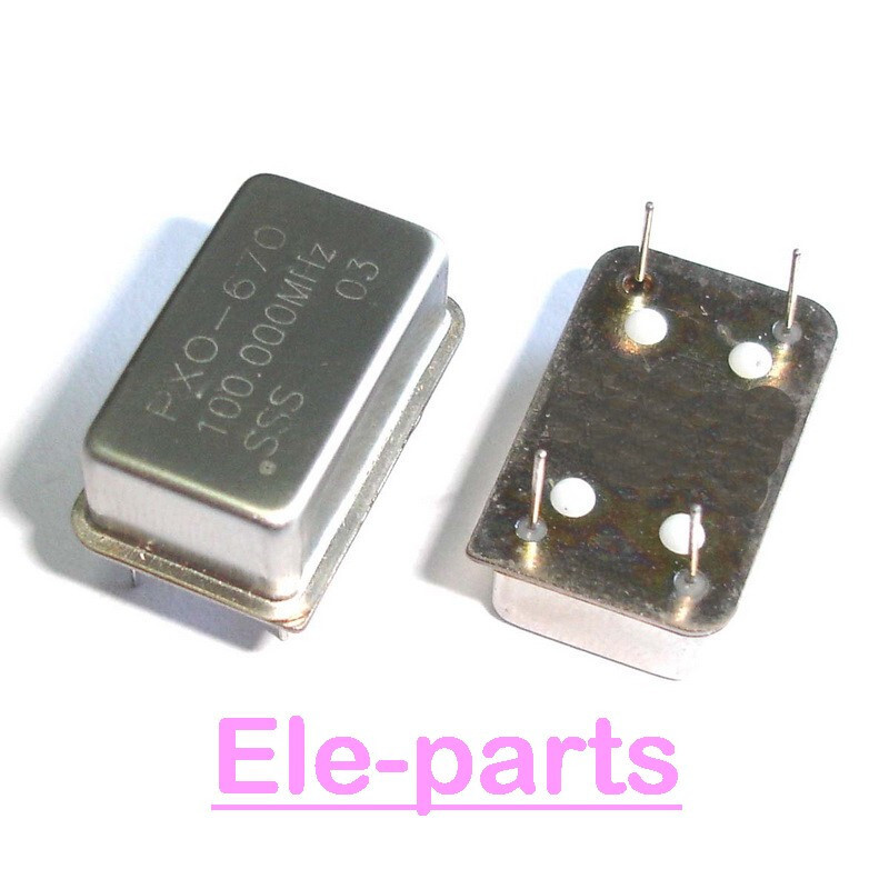 10 PCS 100.00MHz DIP-4 100.00M 100MHz 100M 100.000MHz Active Crystal Oscillators