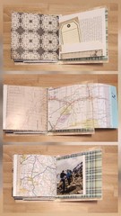 Junk Journal Travel Theme Handmade 54 pages