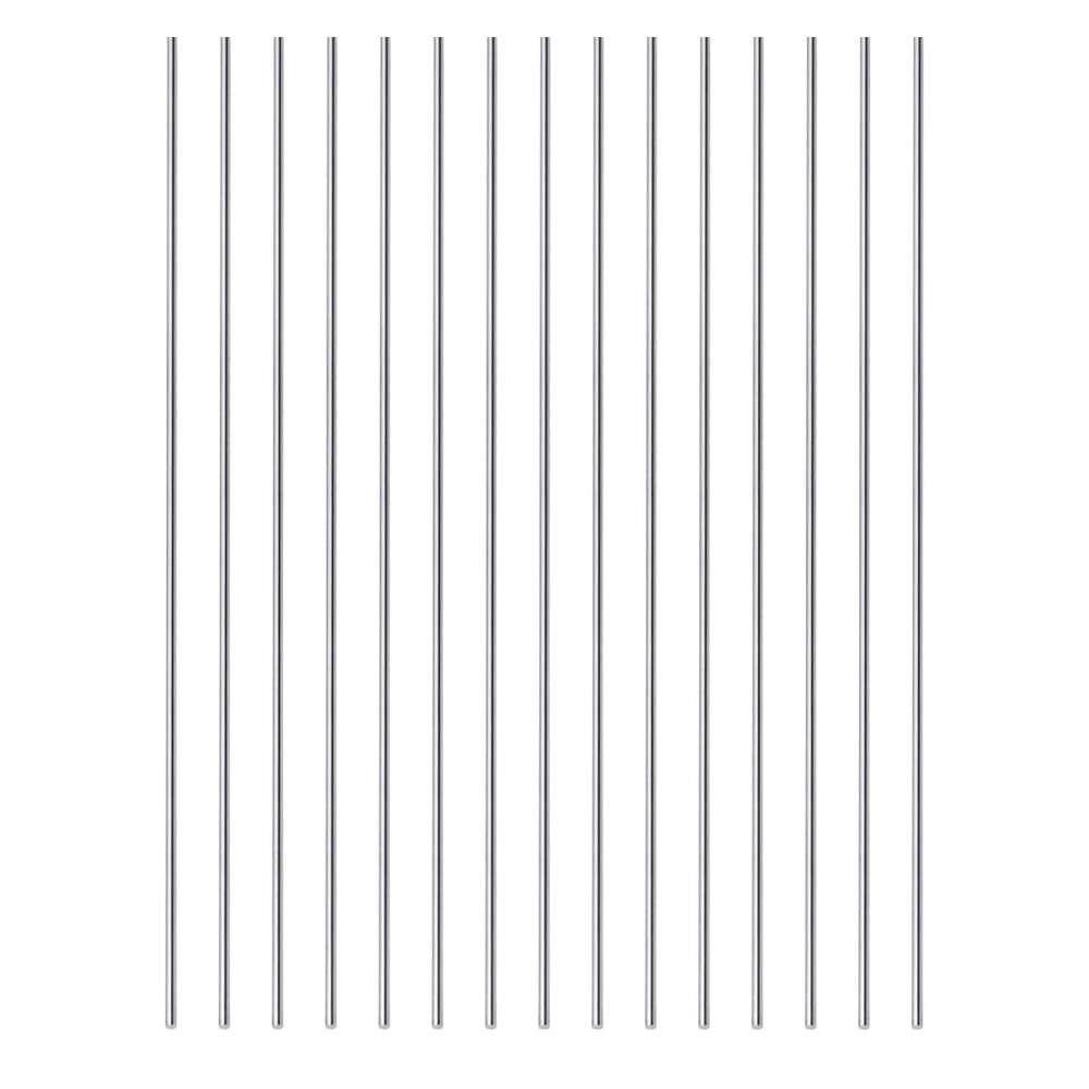 Feelers 6061 Aluminum Round Rod 5/32″(4mm) – 152mm (6″), 10 Pcs – Precision Soli