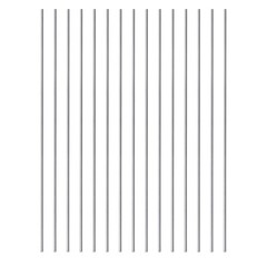 Feelers 6061 Aluminum Round Rod 5/32″(4mm) – 152mm (6″), 10 Pcs – Precision Soli
